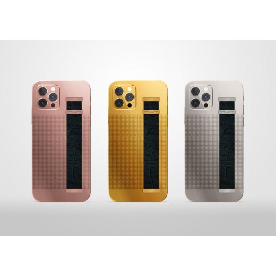 Luxury 24K Gold Plated Custom Housing For iPhone 12 Pro /Pro Max